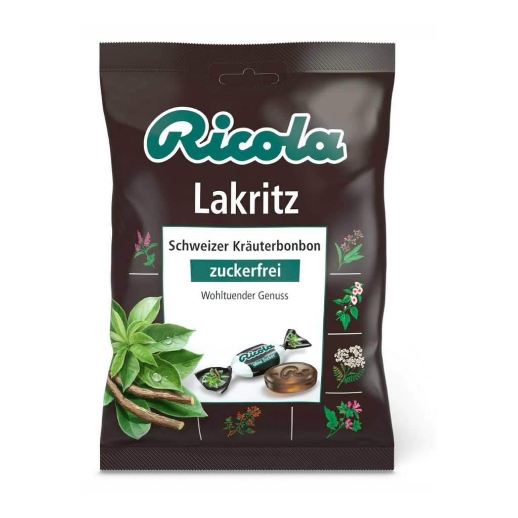 Ricola Lakritz ohne Zucker 75g