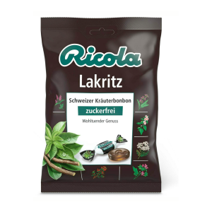 Ricola Lakritz ohne Zucker 75g