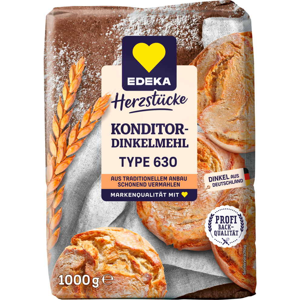 EDEKA Herzstücke Dinkelmehl Type 630 1kg