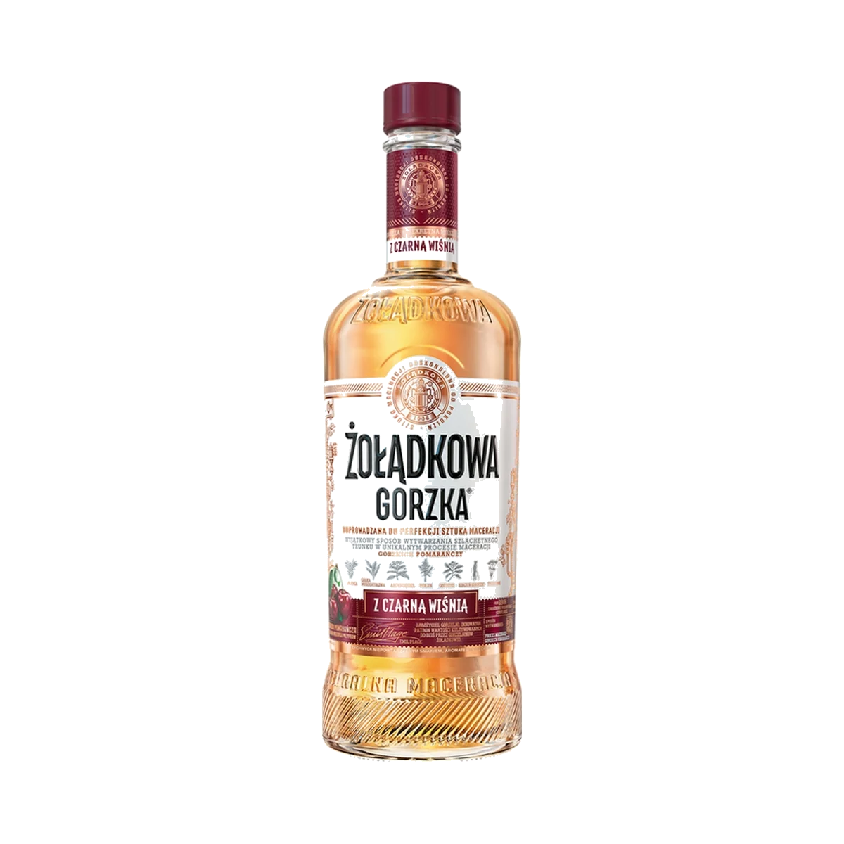 Zoladkowa Gorzka Black Cherry 25% 0,5l
