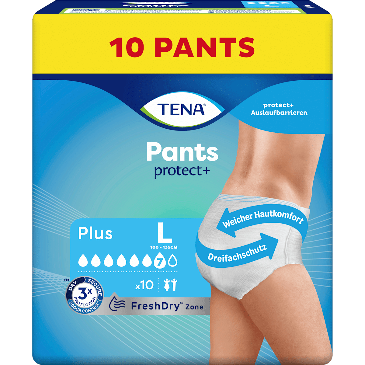 Tena Pants Plus Gr.L 10ST