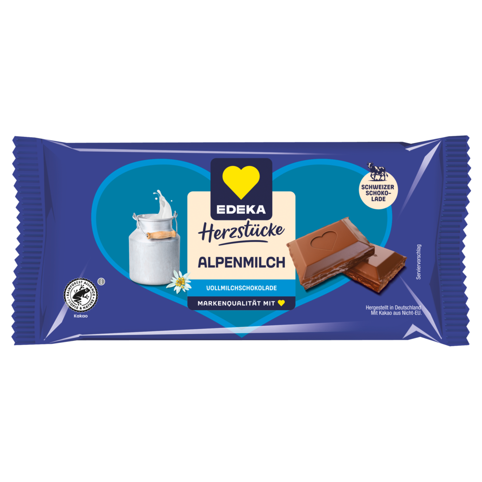 EDEKA Herzstücke цельное молоко 90g