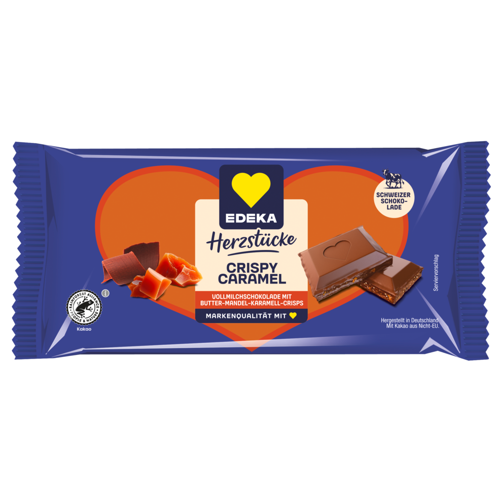 EDEKA Herzstücke Crispy Caramel 90g