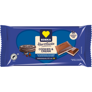 EDEKA Herzstücke Cookies&Cream 90g