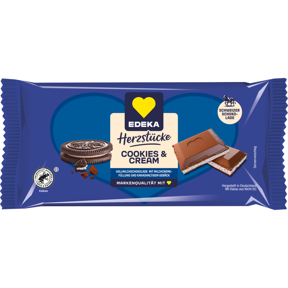 EDEKA Herzstücke Cookies&Cream 90g