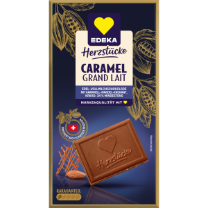 EDEKA Herzstücke Karamell Mandel-Krokant Vollmilch 100g