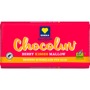 EDEKA Herzstücke Rote Früchte Marshmallow Zartbitter 150g