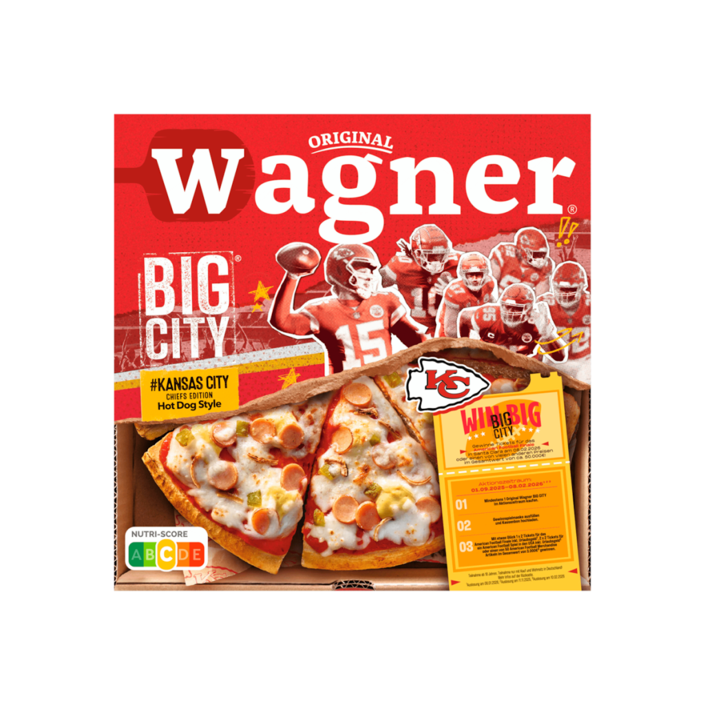 Wagner Big City Pizza Kansas City Hot-Dog Style 430g