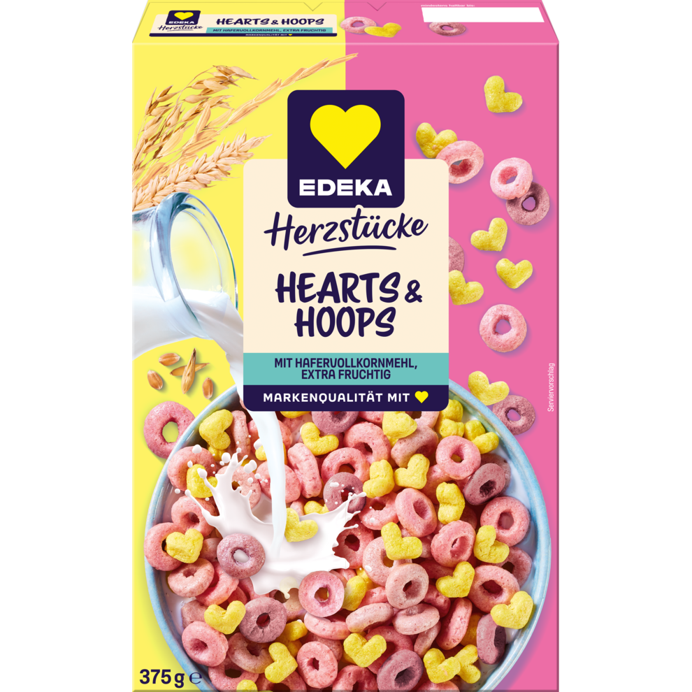EDEKA Herzstücke Müsli Hearts&Hoops 375g