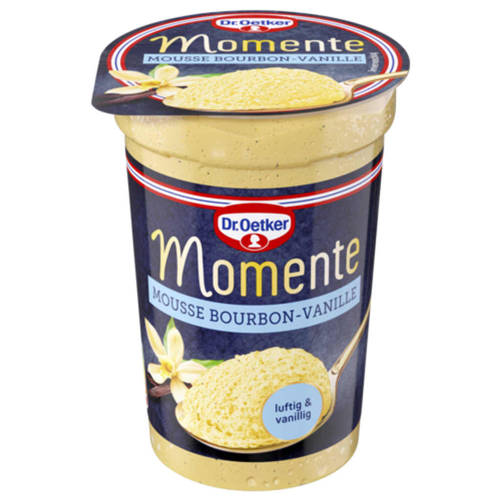 Dr.Oetker Momente Mousse Bourbon-Vanille 100g