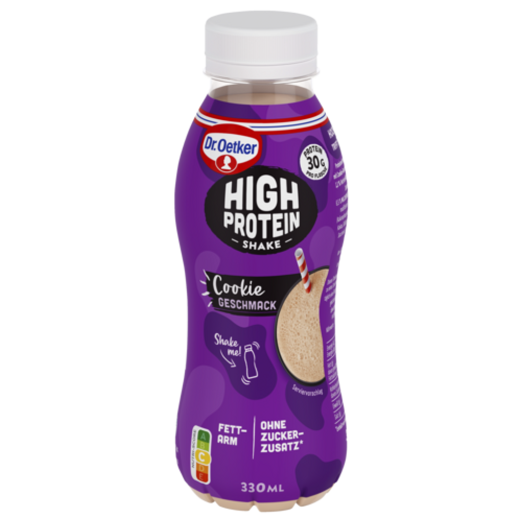 Dr.Oetker High Protein Shake Cookie-Geschmack 330ml DPG