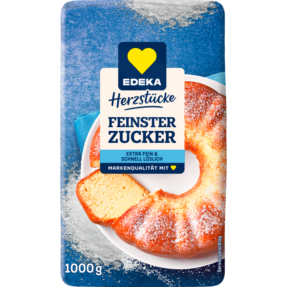 EDEKA Herzstücke feinster Zucker 1kg