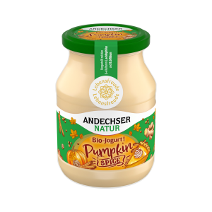 Bio Andechser Natur Winter-Joghurt mild Pumpkin Spice 3,8% 500g MW