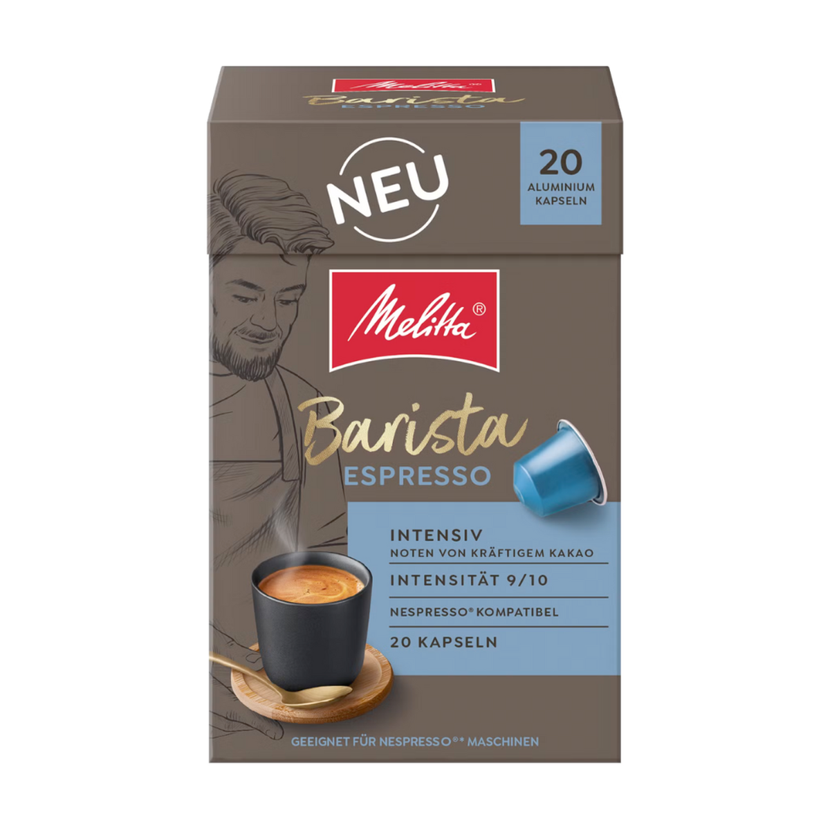 Melitta Barista эспрессо капсулы 20ST 110g