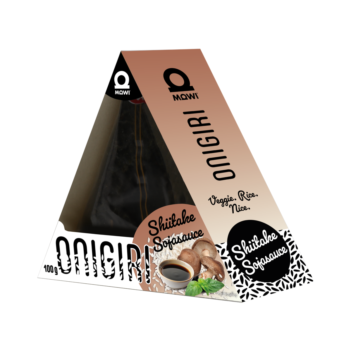 Mowi Onigiri Shiitake Sojasauce 100g