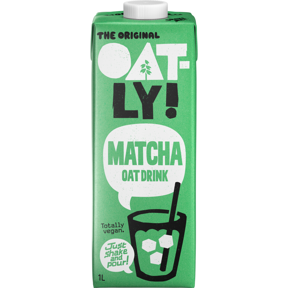 Oatly Oat Drink Matcha 1l