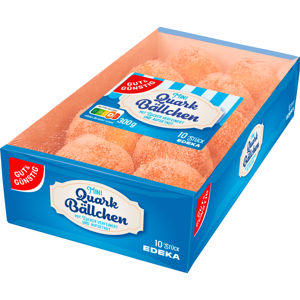 GUT&GÜNSTIG Bake Off Quarkbällchen 10ST 300g