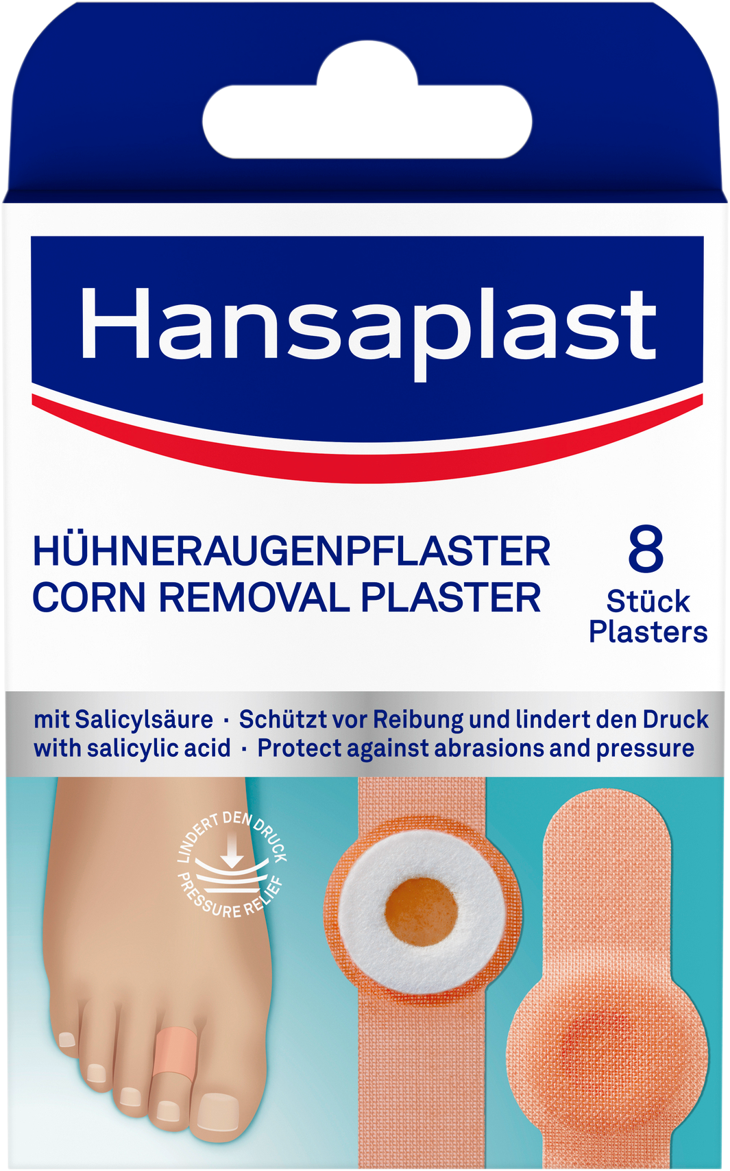 Hansaplast Hühneraugen-Pflaster mit Salicylsäure 8ST