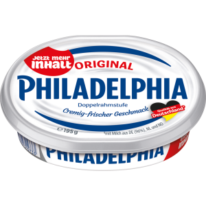 Philadelphia Original Doppelrahmstufe 195g