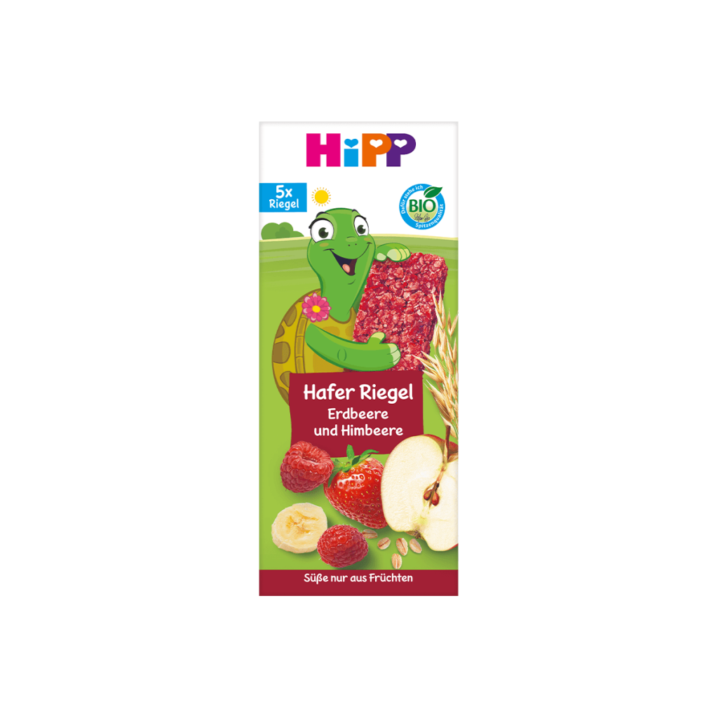 Bio Hipp овёс батончик клубника, малина 5x20g