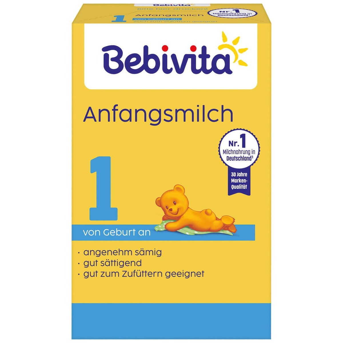 Bebivita 1 Anfangsmilch von Geburt an 500g