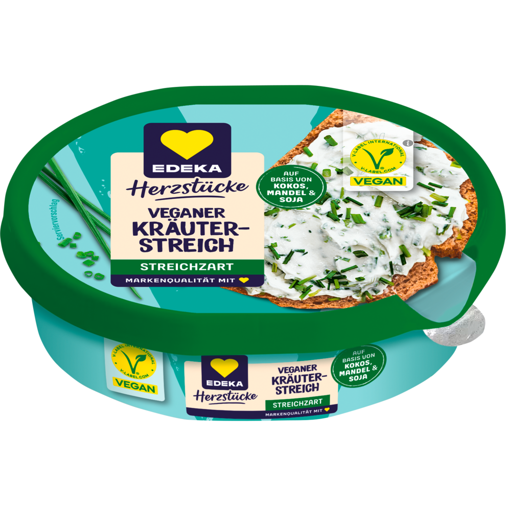 EDEKA Herzstücke веганский намазка травы 150g