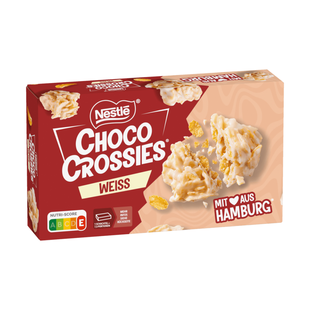 Nestle Choco Crossies Weiß 150g
