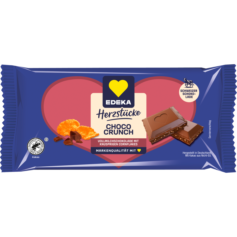 EDEKA Herzstücke Choco Crunch 90g