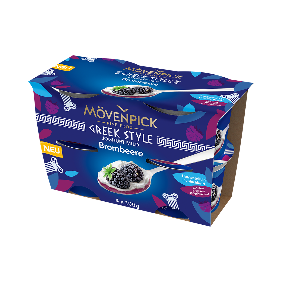 Mövenpick Greek Style Brombeere 4x100g