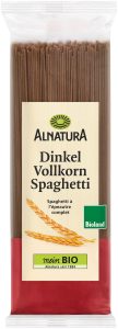 Bio Alnatura полба цельнозерновой спагетти 500g