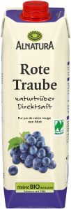 Bio Alnatura Traubensaft naturtrüb 1l EW