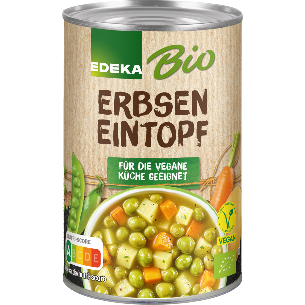 Bio EDEKA Erbsenneintopf vegan 400g