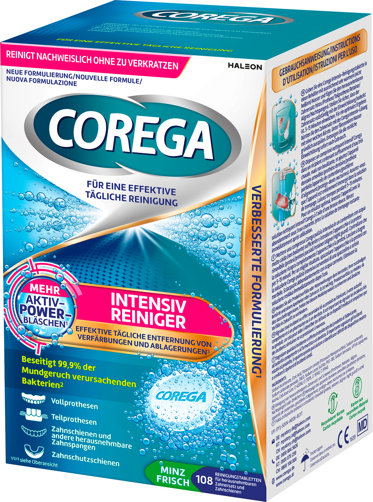 Corega Tabs Intensiv 108ST