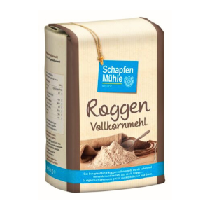 Schapfenmühle Roggenvollkornmehl 1kg