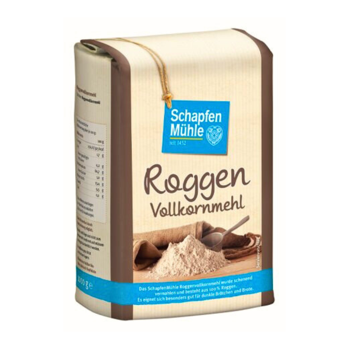 Schapfenmühle Roggenvollkornmehl 1kg