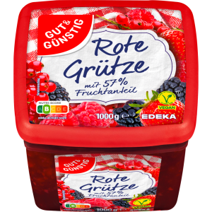 GUT&GÜNSTIG Rote Grütze 1000g