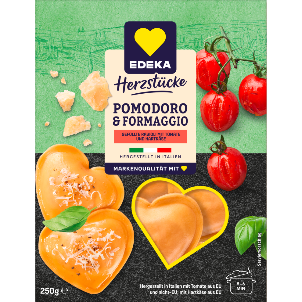 EDEKA Herzstücke равиоли томат, сыр 250g