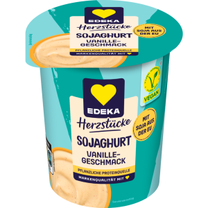 EDEKA Herzstücke Sojagurt Vanille 500g