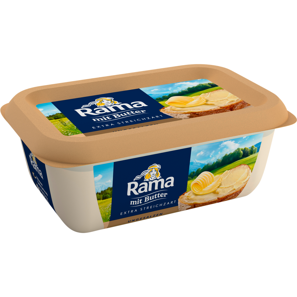Rama mit Butter Extra streichzart - ungesalzen 225g