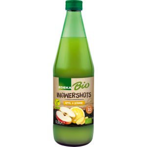 Bio EDEKA Apfel-Ingwer-Zitrone Shot 0,5l