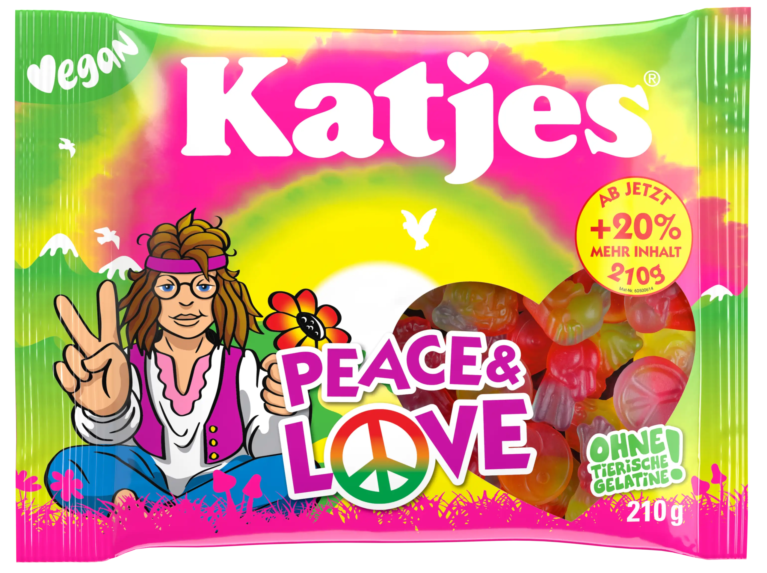 Katjes Peace & Love 210g