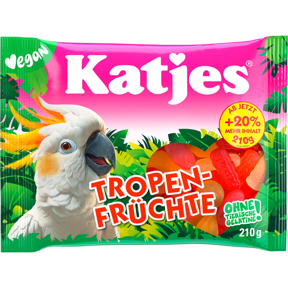 Katjes Tropen-Früchte 210g