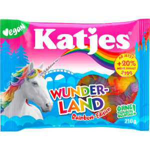 Katjes Wunderland Rainbow 210g