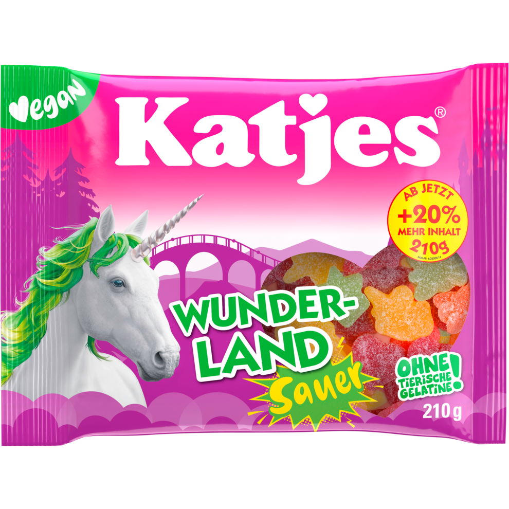 Katjes Wunderland sauer 210g