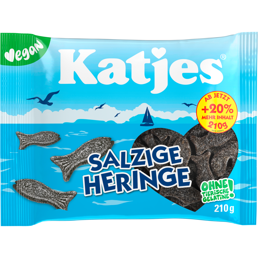 Katjes Salzige Heringe 210g