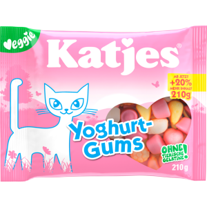 Katjes Yoghurt Gums 210g