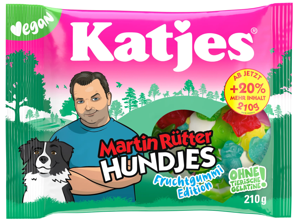 Katjes Hundjes Fruchtgummi 210g