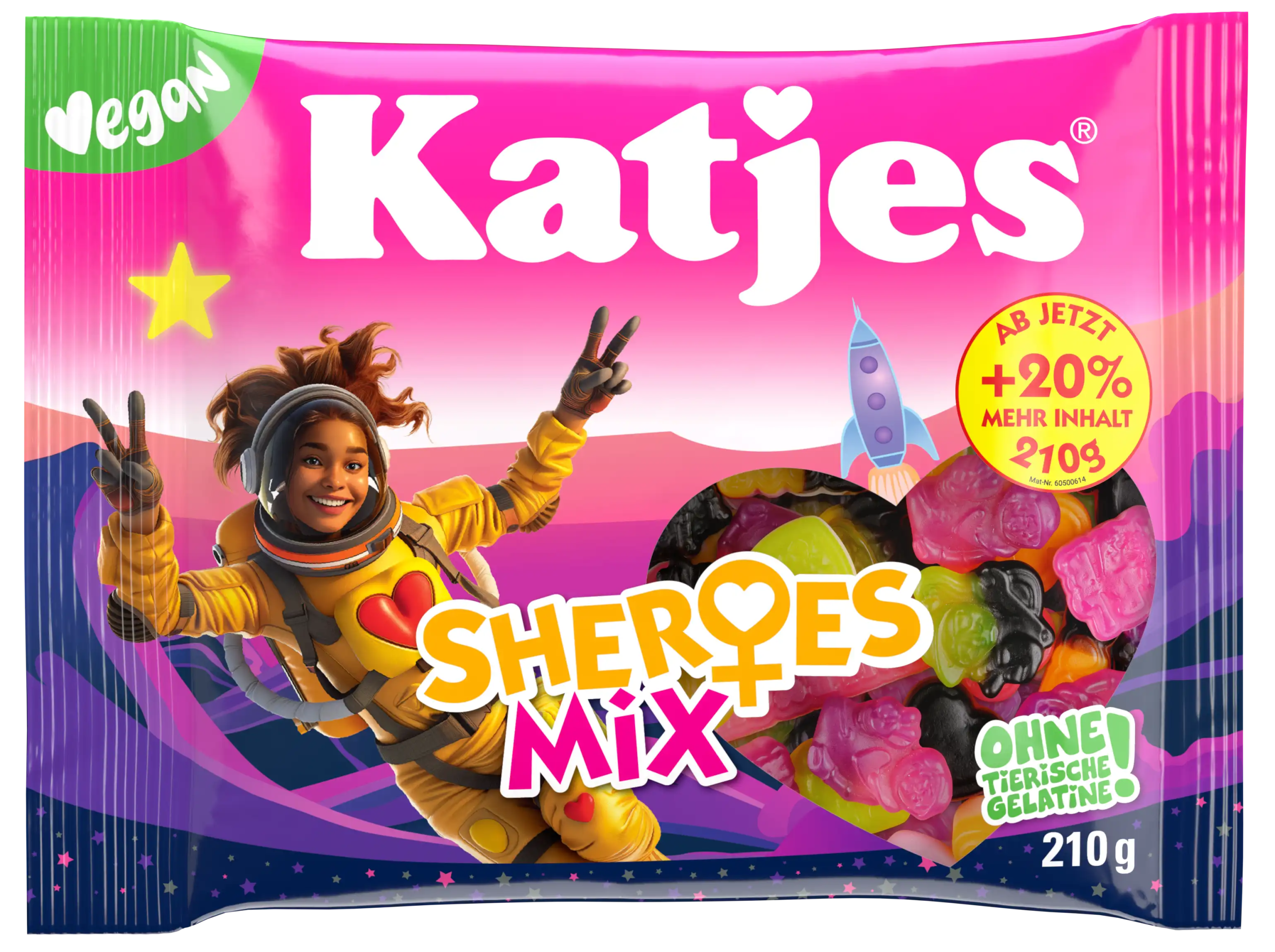 Katjes Sheroes Mix 210g
