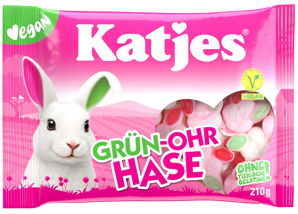 Katjes Grün-Ohr Hase 210g