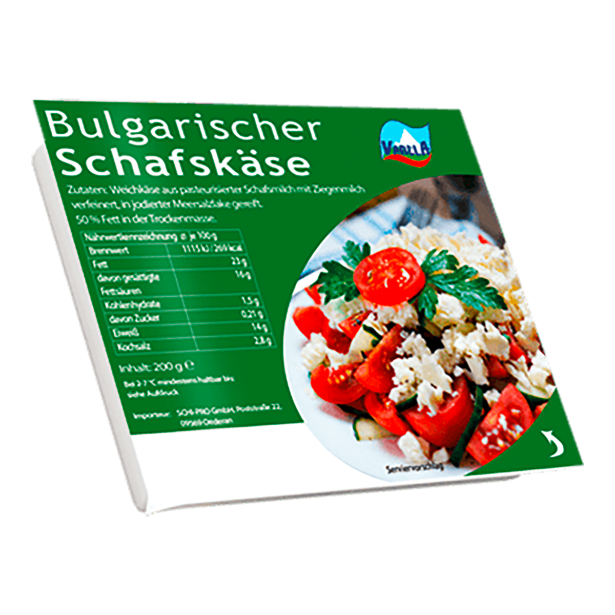 Vanela Schafskäse 50% Rahmstufe 200g